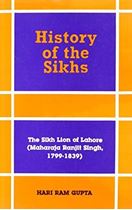 Picture of History of The Sikhs - Vol. 5  (The Sikh Lion of Lahore -Maharaja Ranjit Singh 1799-1839) 